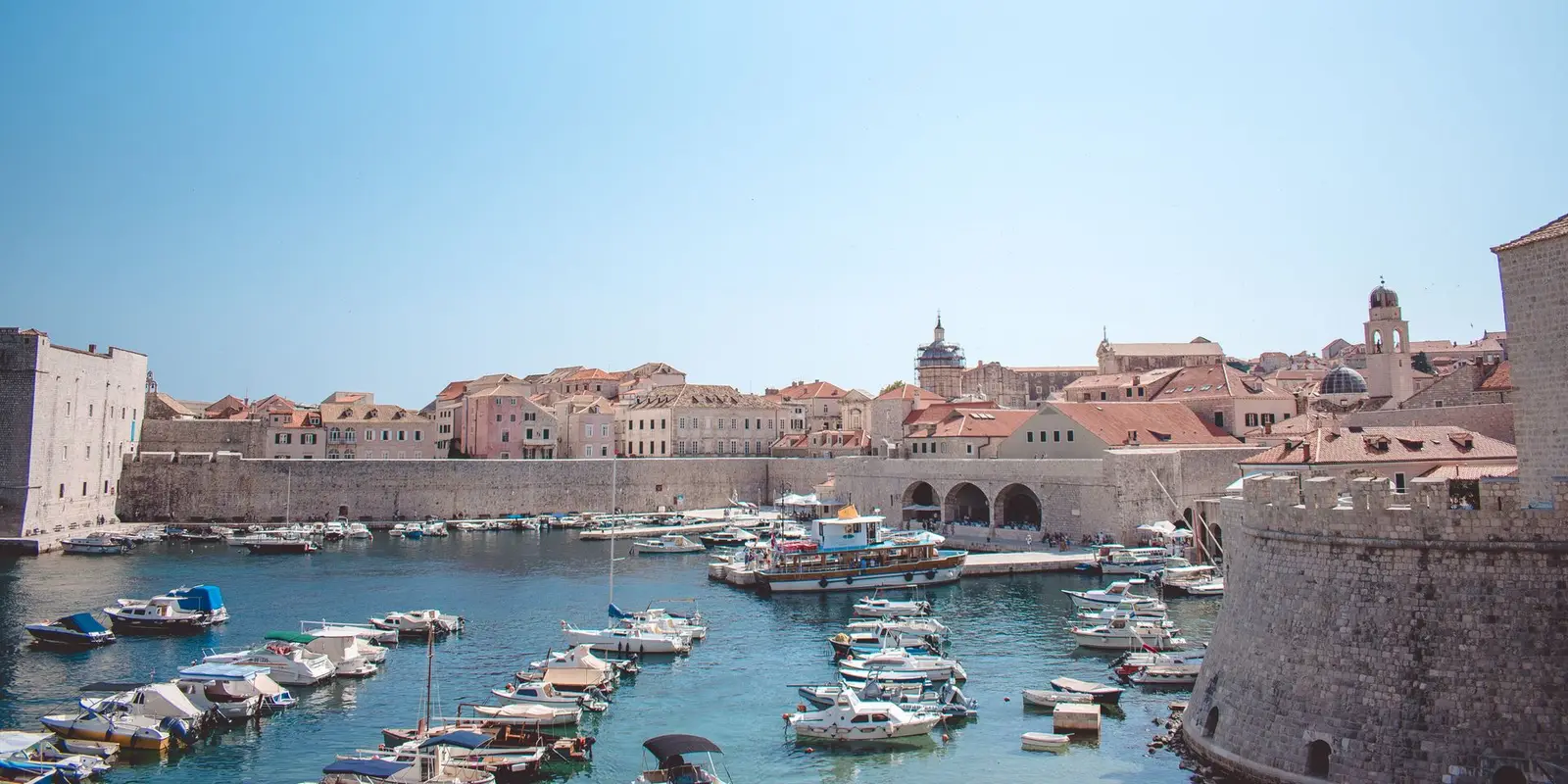 Old harbour, Dubrovnik