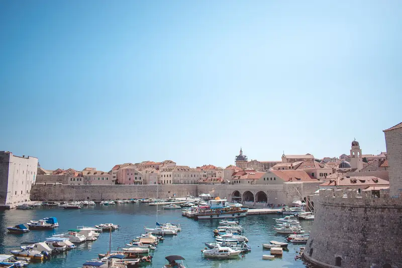 Old harbour, Dubrovnik