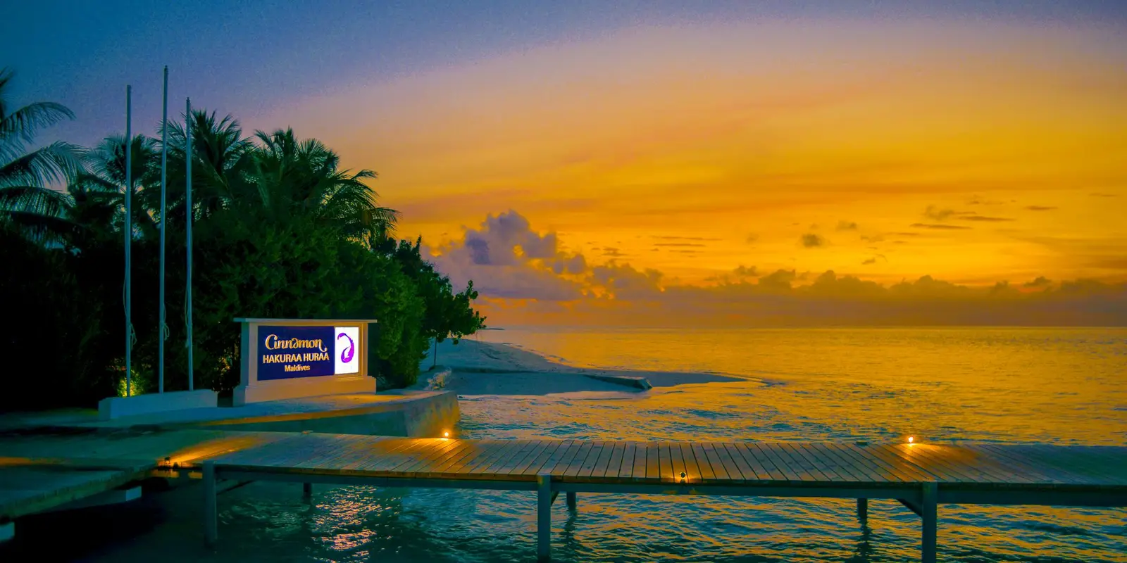 Jetty at golden hour
