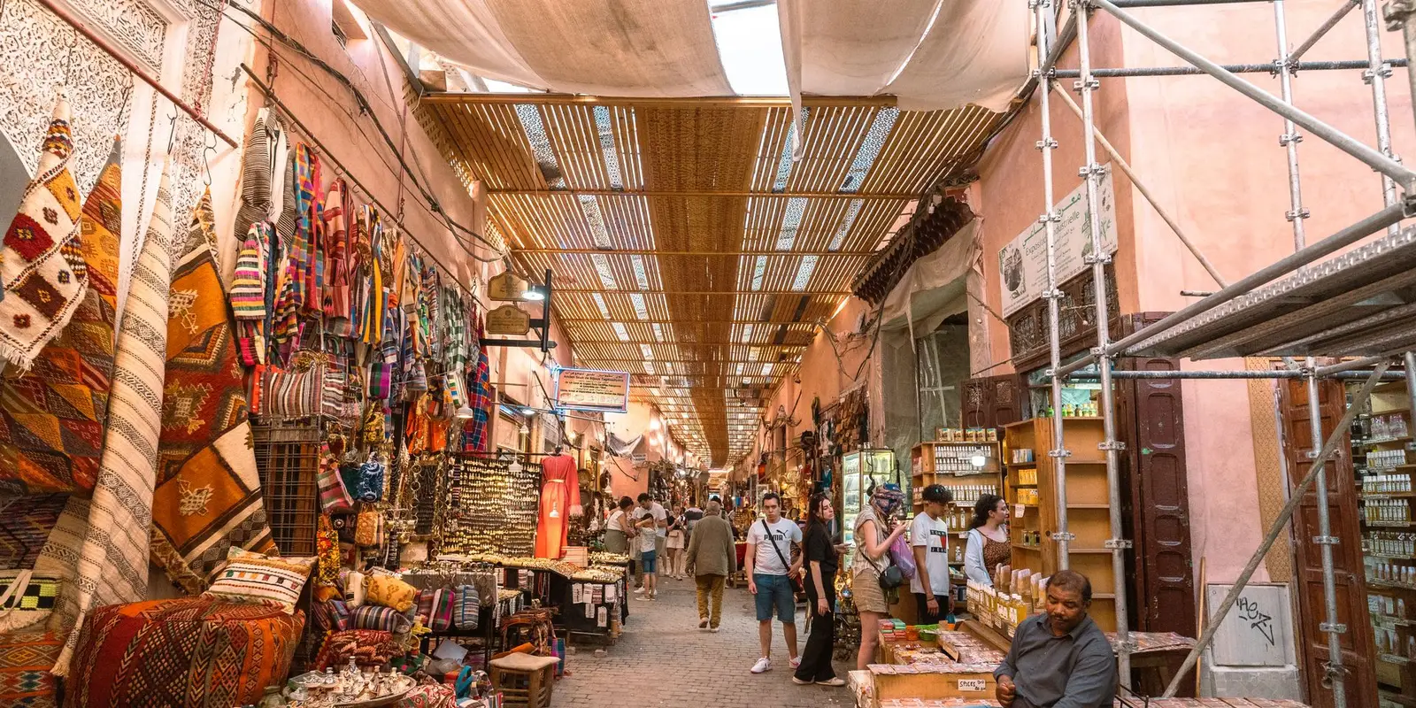 Souk in Marrakech