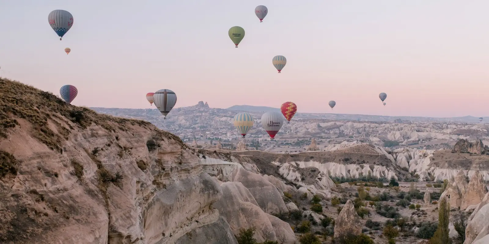 Hot-air balloons, Cappadocia